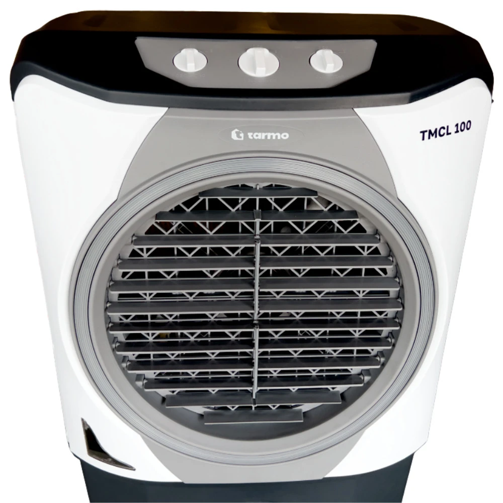Climatizador TARMO TMCL100: detalhe do painel de controle