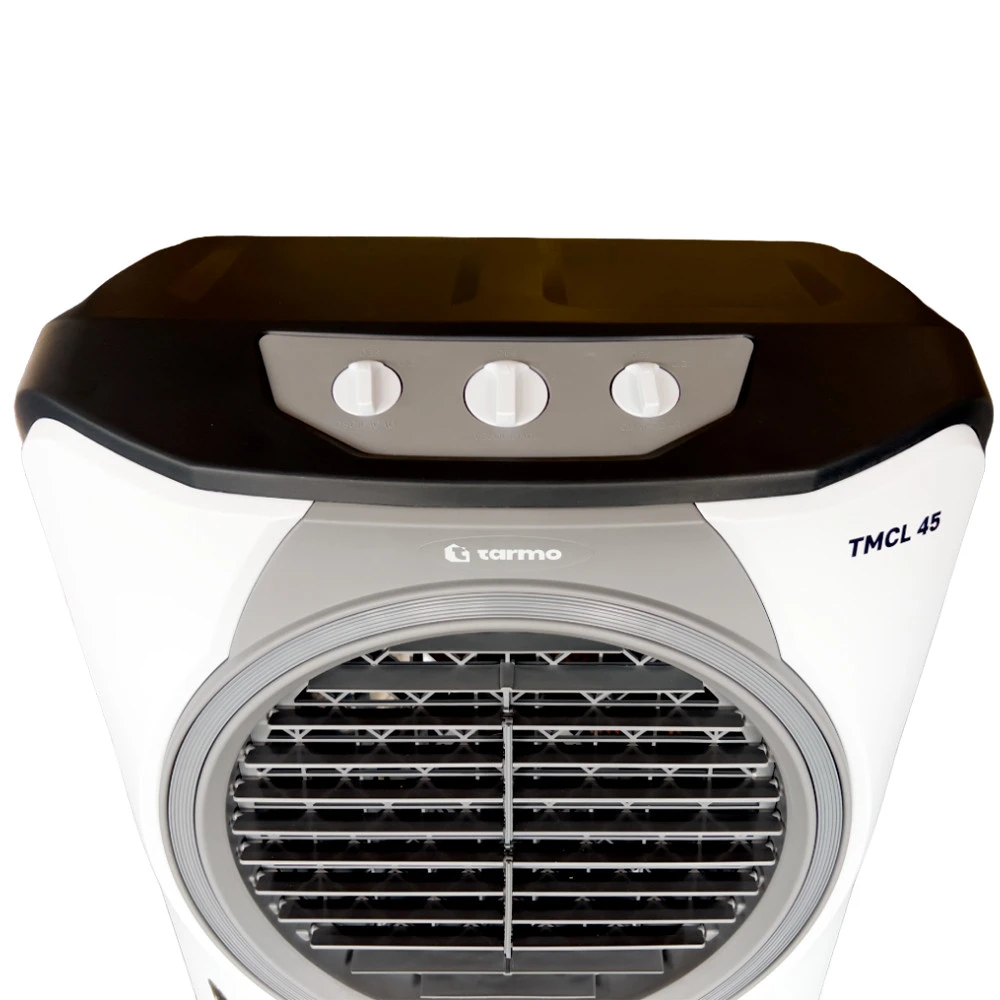 Climatizador TARMO TMCL45: detalhe do painel de controle