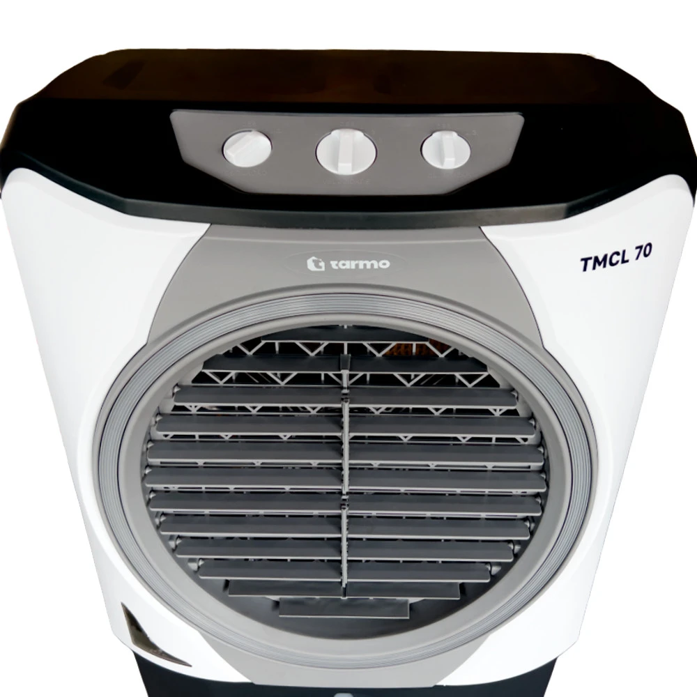 Climatizador TARMO TMCL70: detalhe do painel de controle